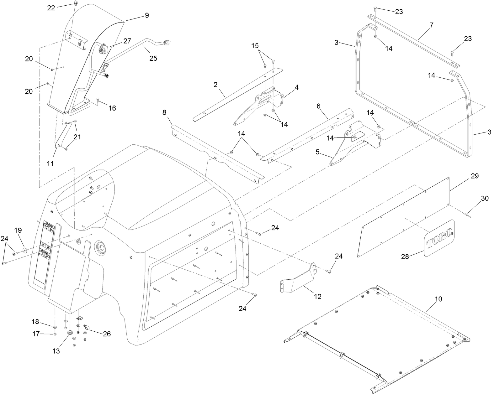 Hopper Assembly No. 130-2872