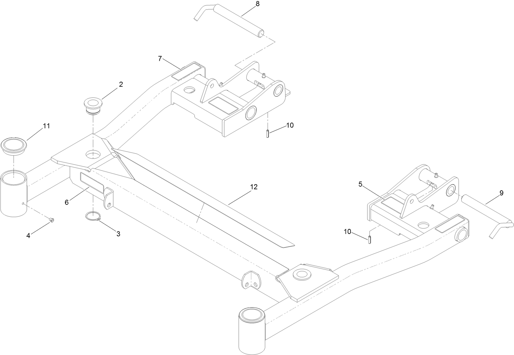Deck Support Assembly No. 103-9481