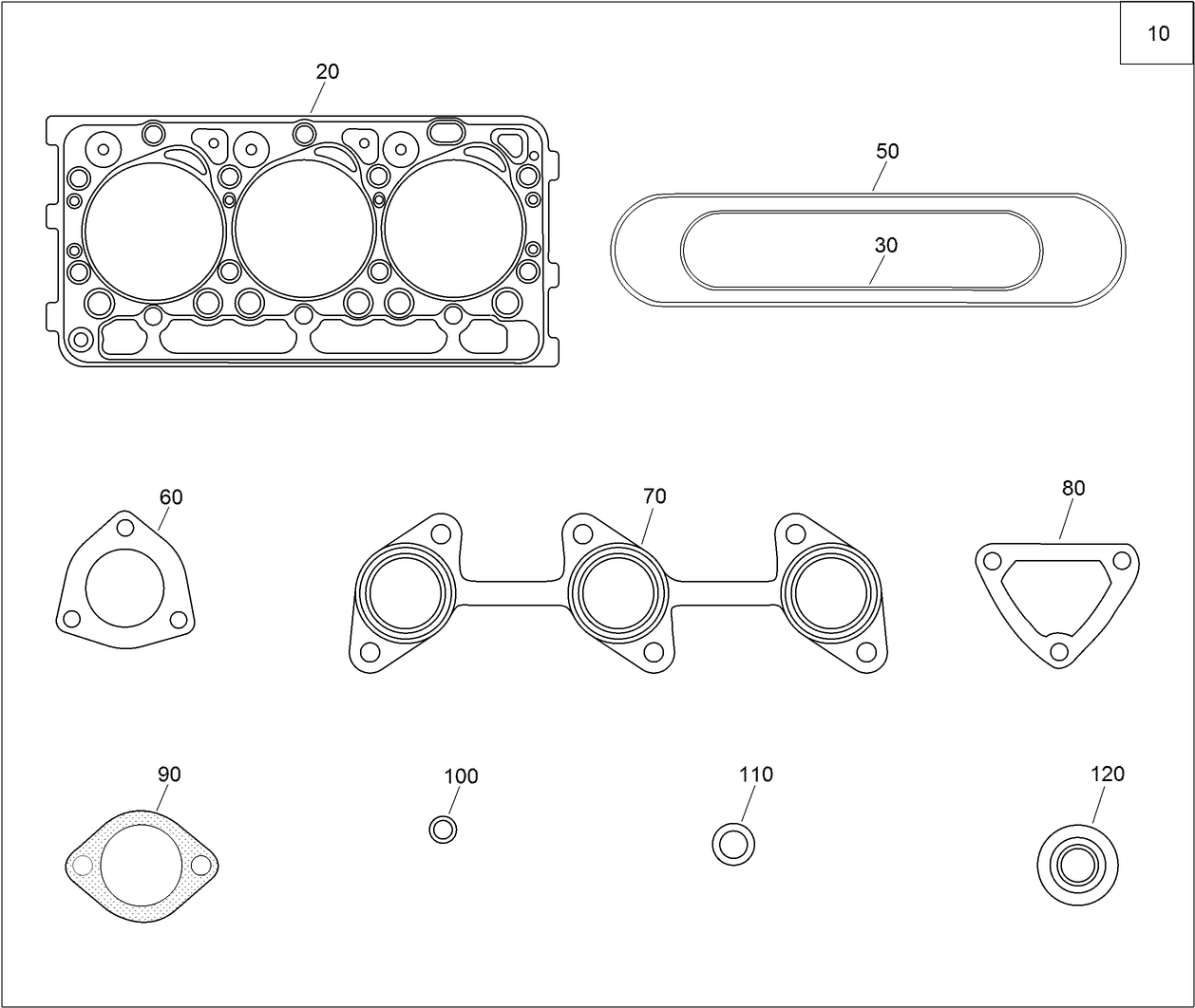 Upper Engine Gasket Kit