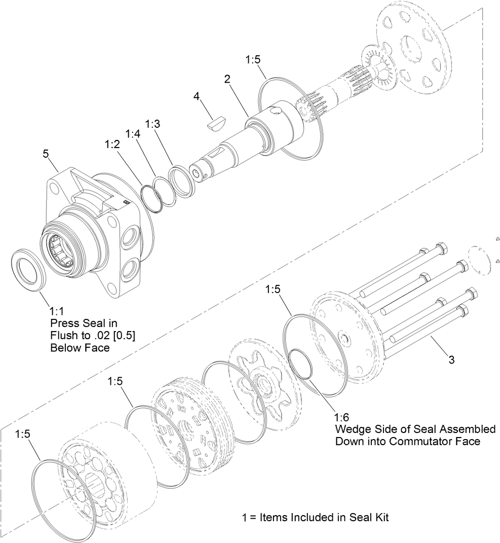 Hydraulic Motor Assembly No. 99-3052