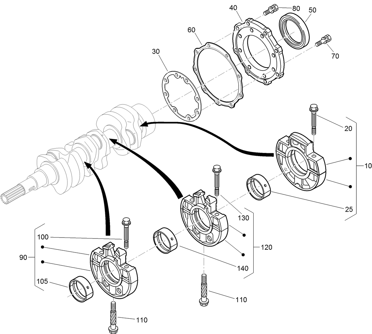 Main Bearing Case Assembly