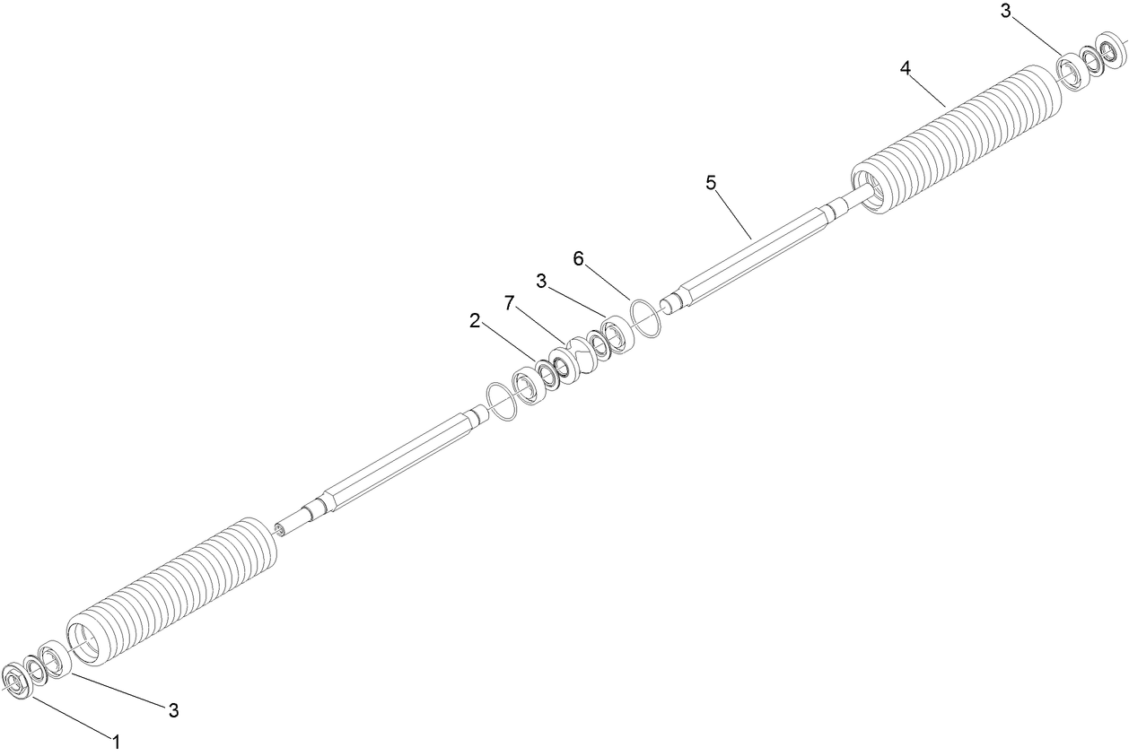 Split Narrow Wiehle Roller Assembly
