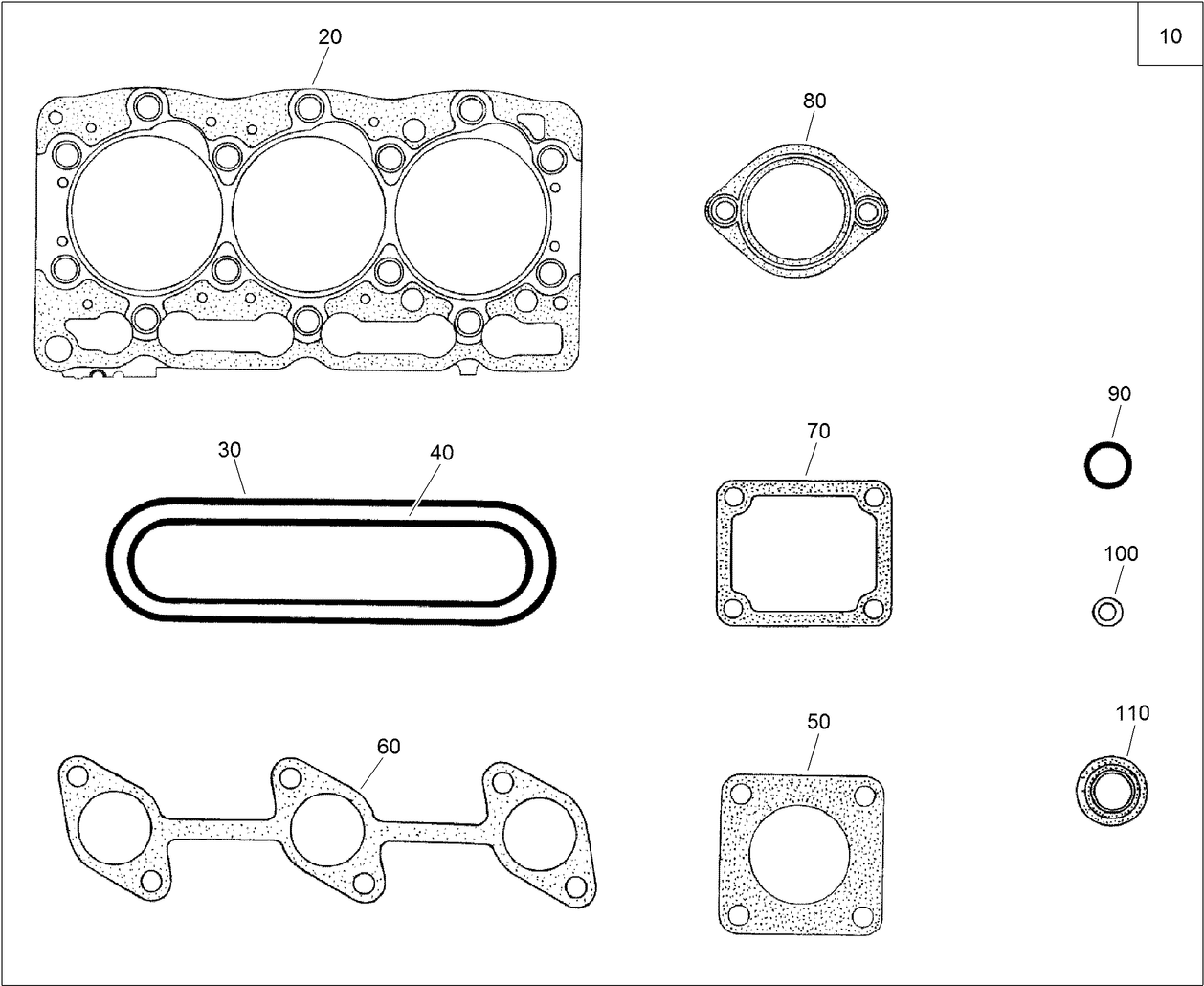 Upper Engine Gasket Kit