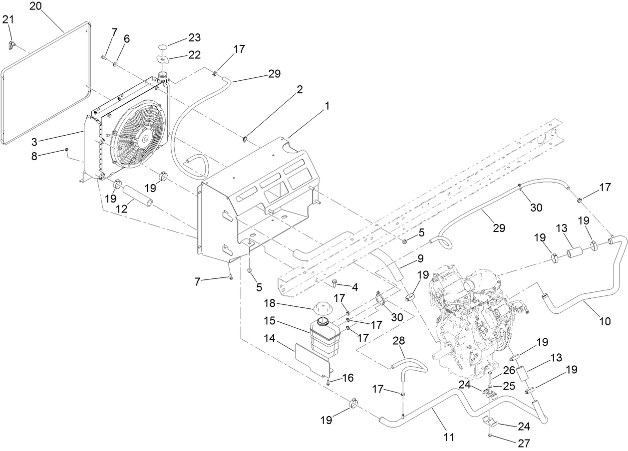 Cooling System Assembly