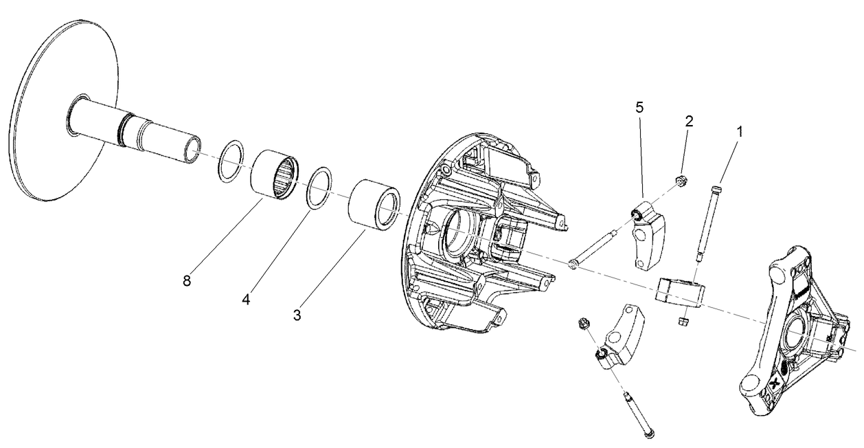 Primary Clutch Assembly No. 121-9739