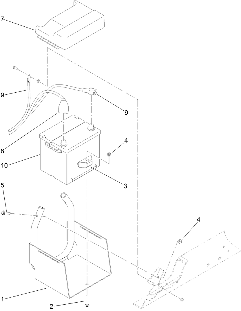 Battery Installation Assembly