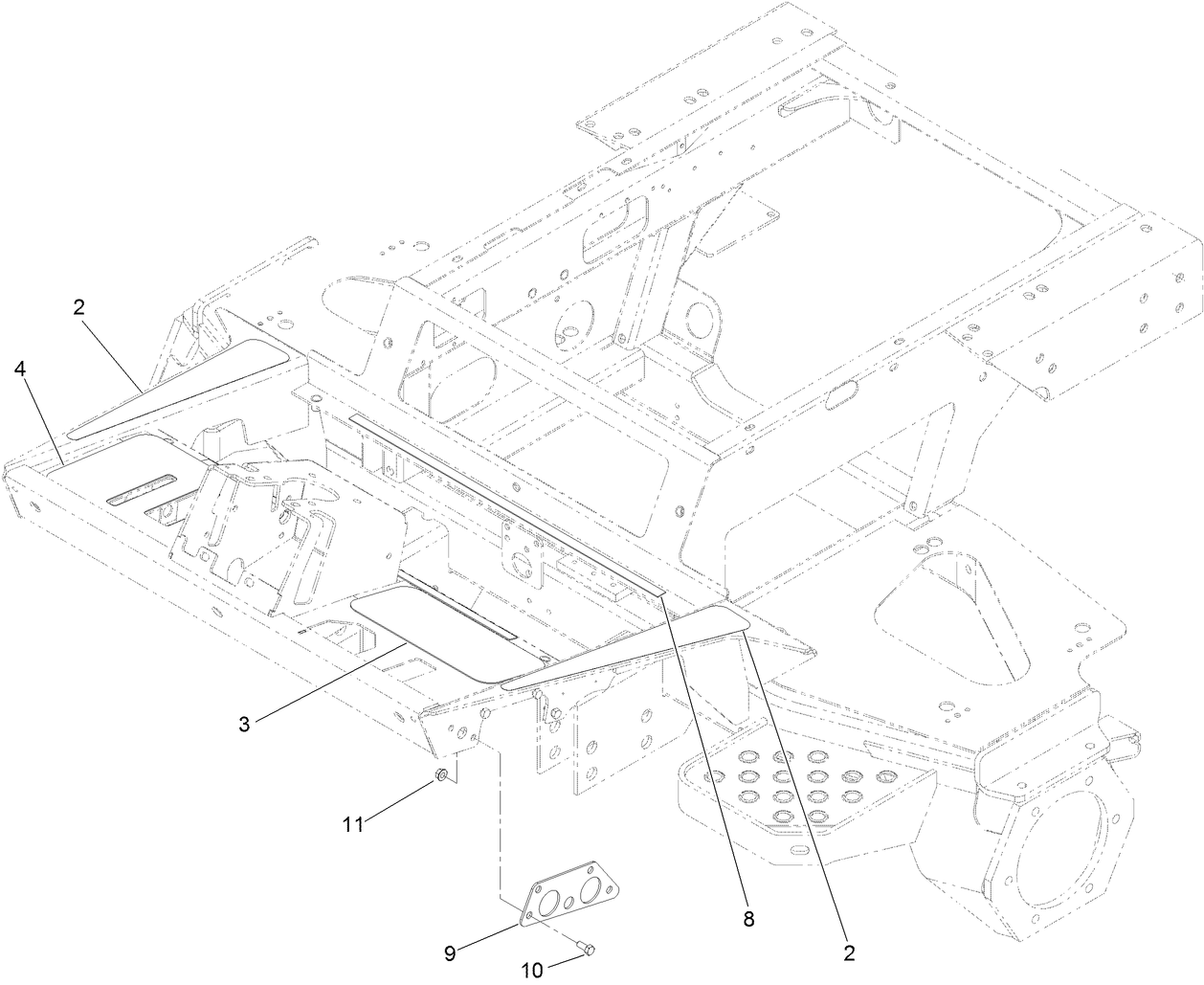 Front Frame Assembly No. 130-1617