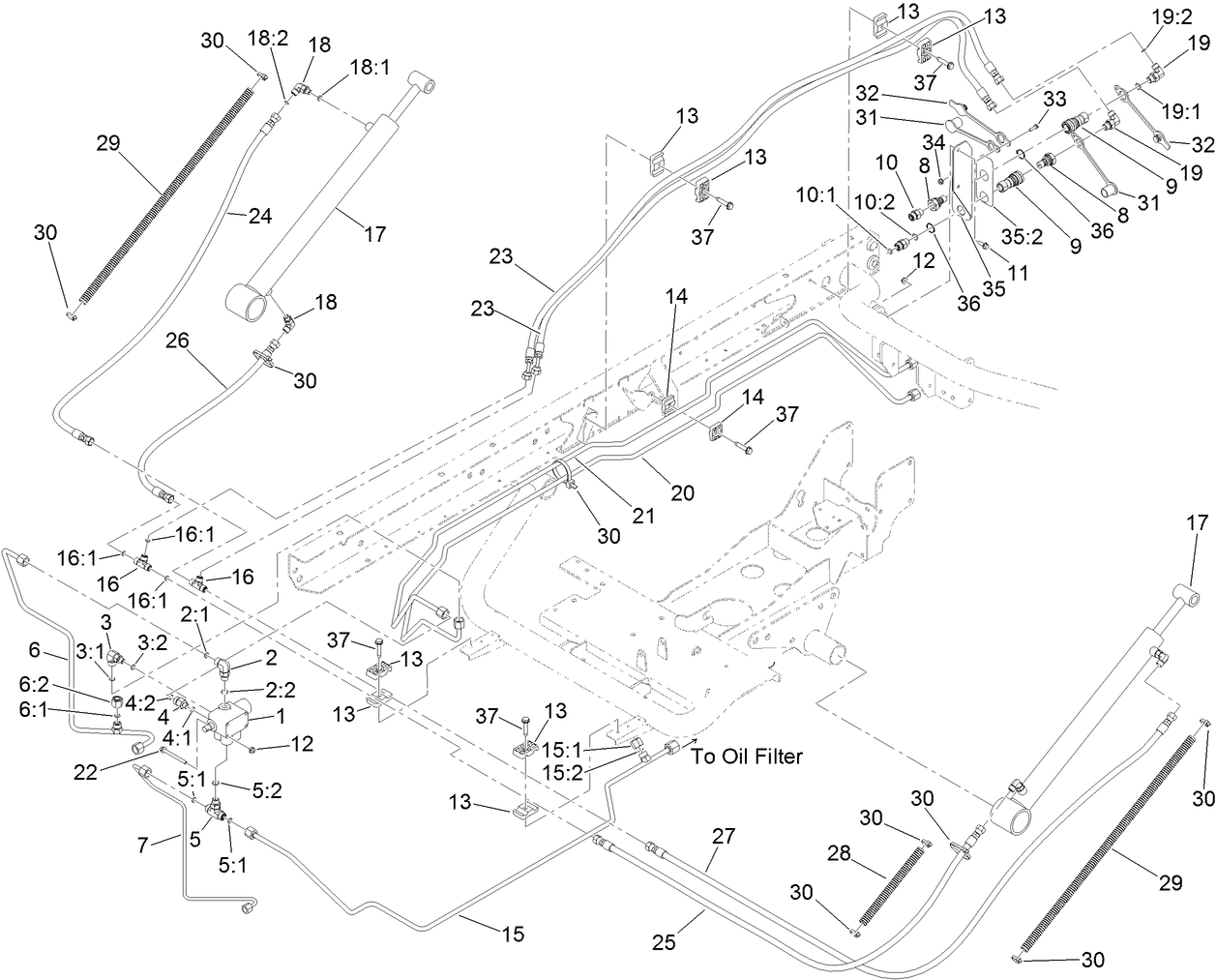 Hydraulic Lift Valve Assembly