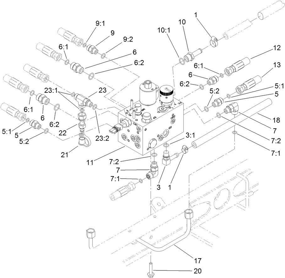 Manifold Block Assembly