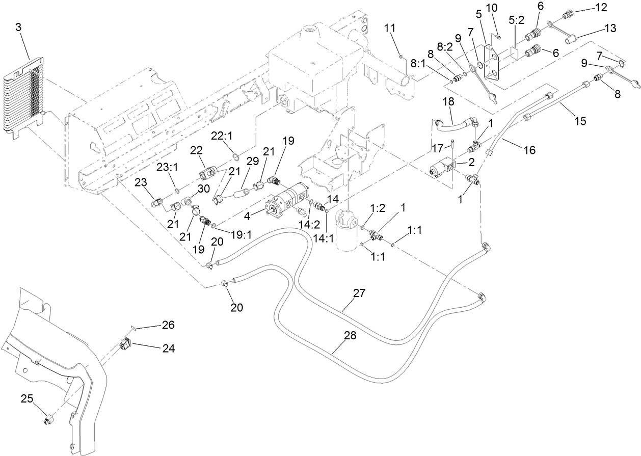 High Flow Hydraulic Assembly