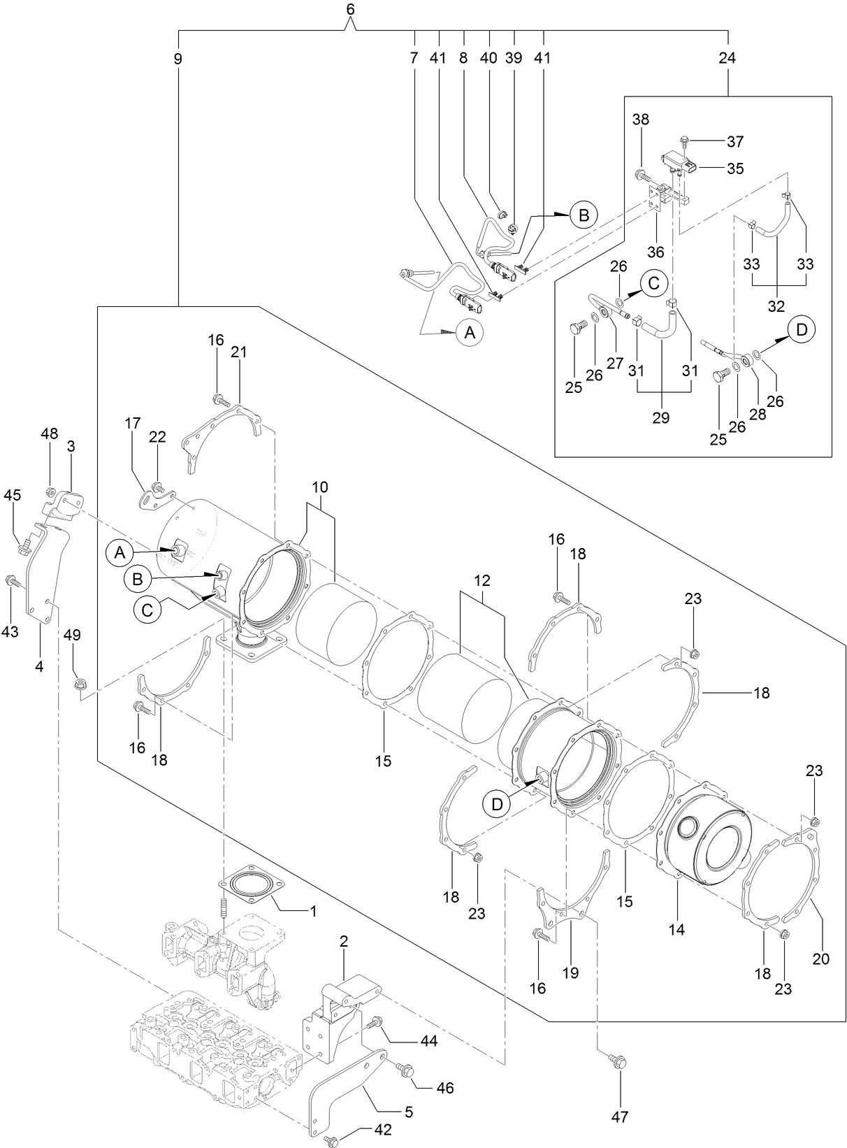 Diesel Particulate Filter Assembly