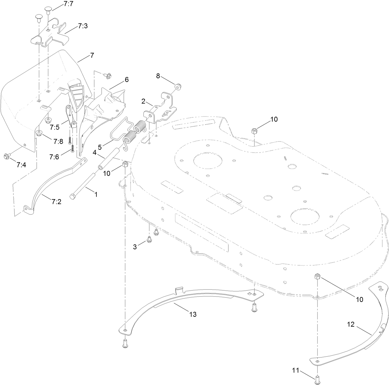 Side Discharge Chute Assembly