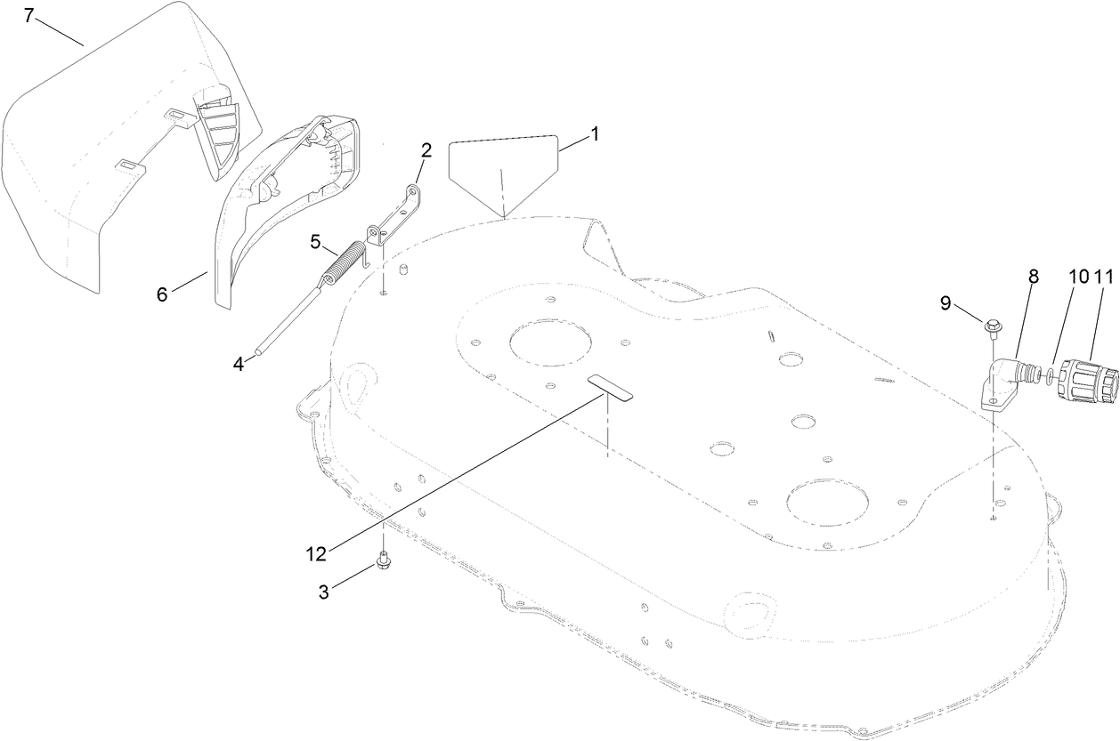 Side Discharge Chute Assembly