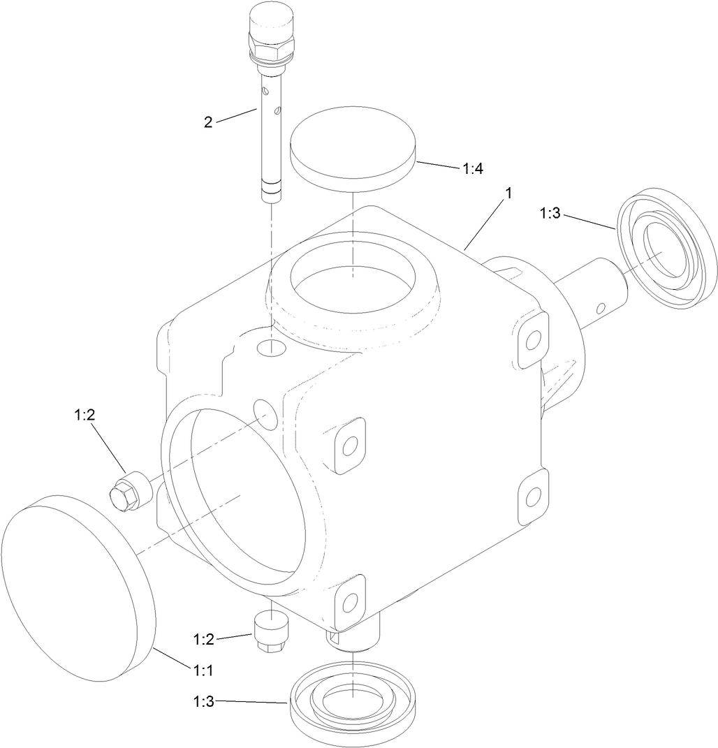Gearbox Assembly No. 130-8659