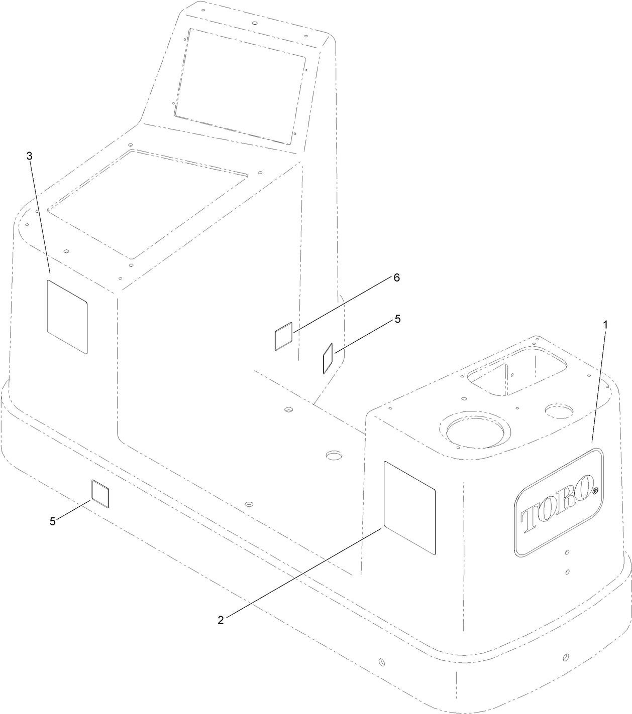Operator Console Assembly No. 127-0900