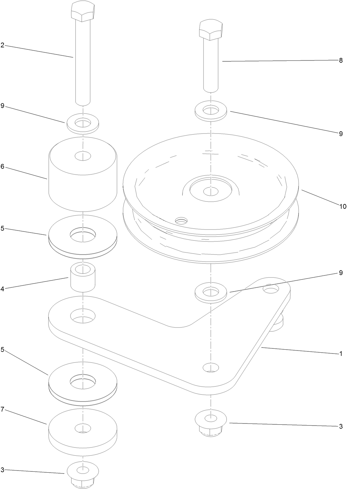 Pump Idler Assembly No. 117-7685