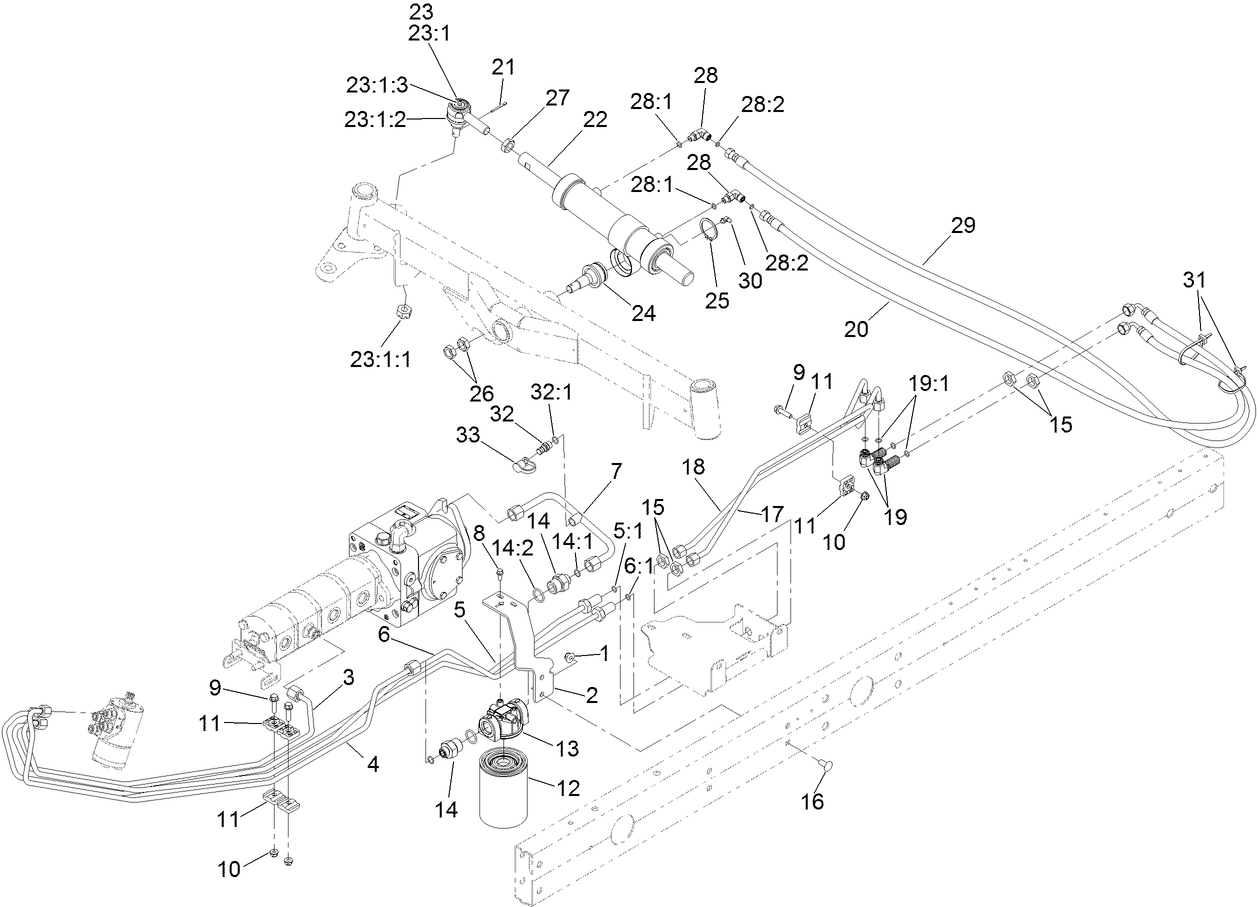 Steering Hydraulic Assembly