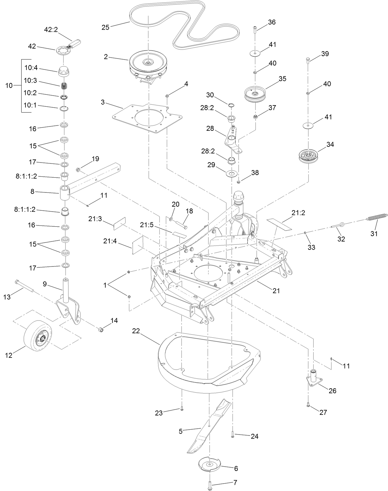 RH Wing Deck Assembly