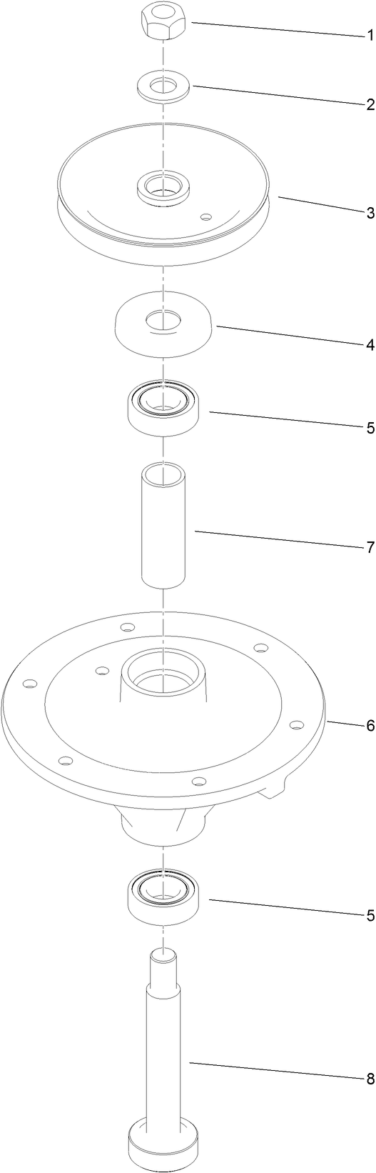 Spindle Assembly No. 117-7638