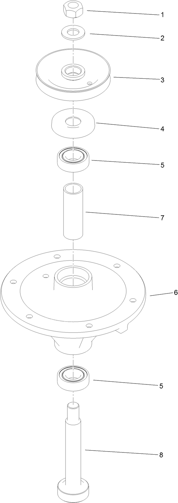 Spindle Assembly No. 117-7635
