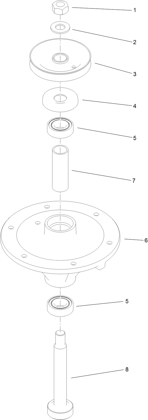 Spindle Assembly No. 117-7640