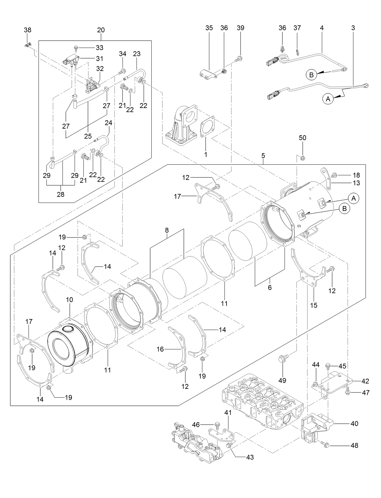 Diesel Particulate Filter Assembly