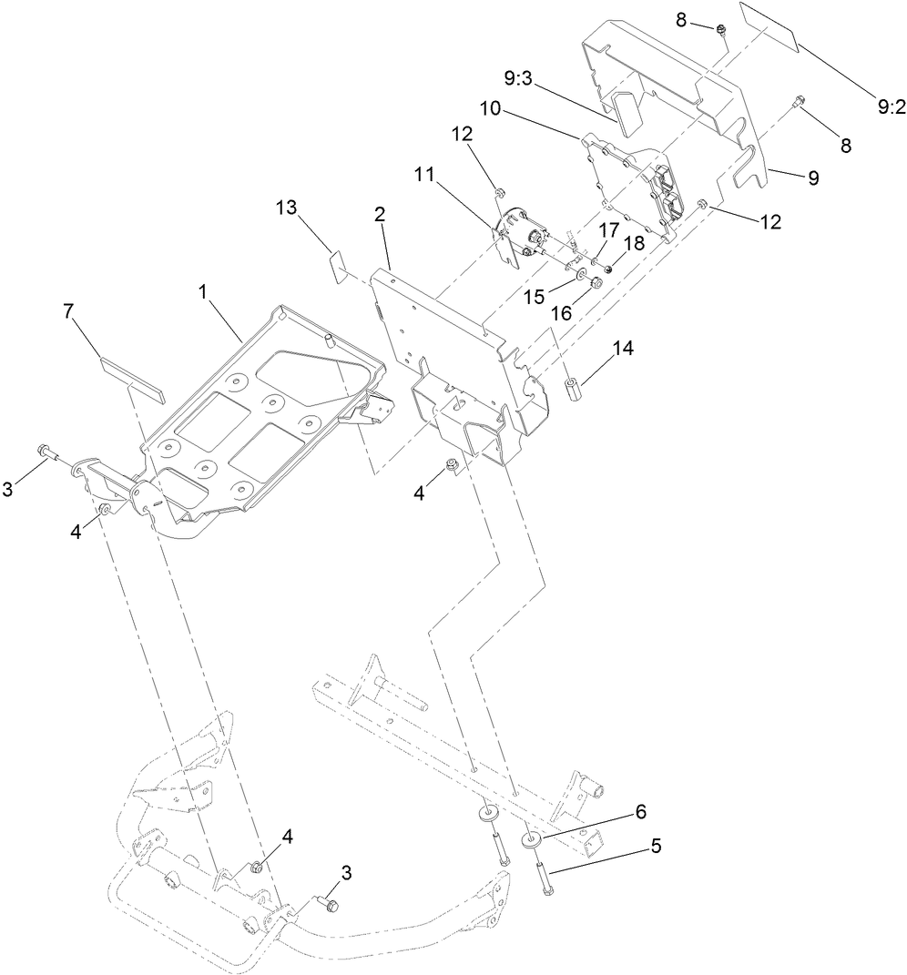 Battery Base and Controller Assembly