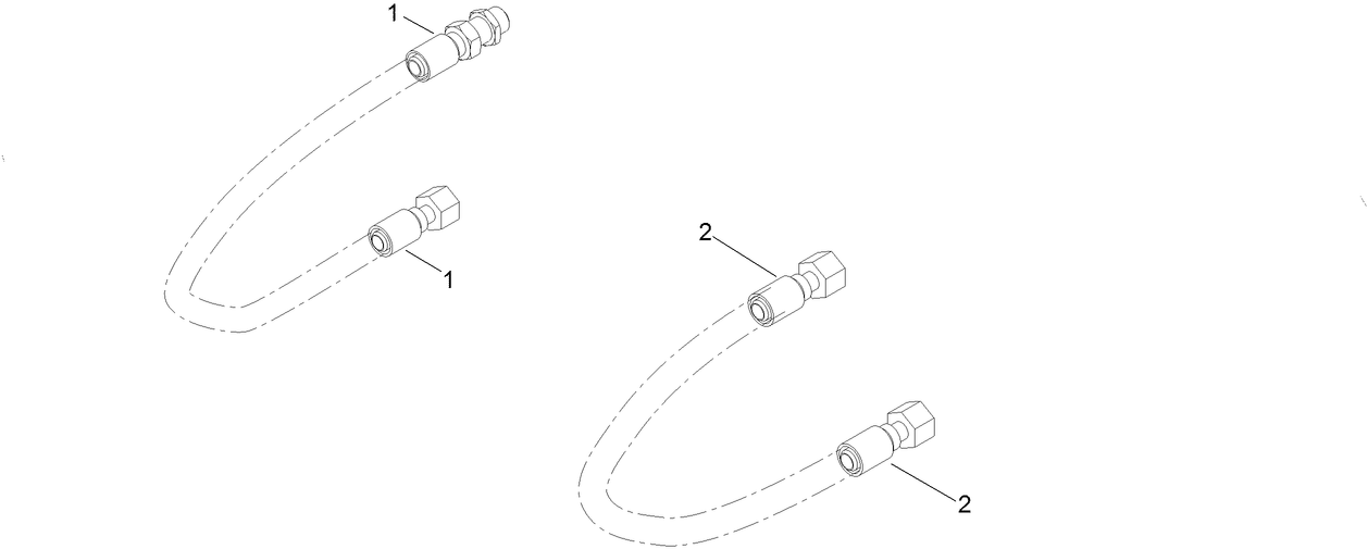 No. 1 Hose Kit Assembly No. 111-4102