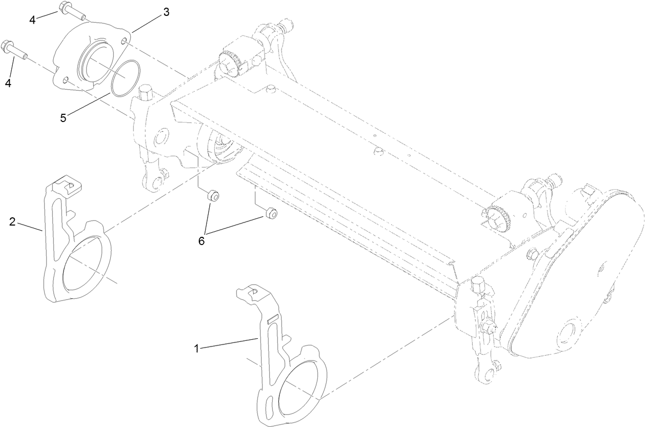 Pitch Arm and Weight Assembly