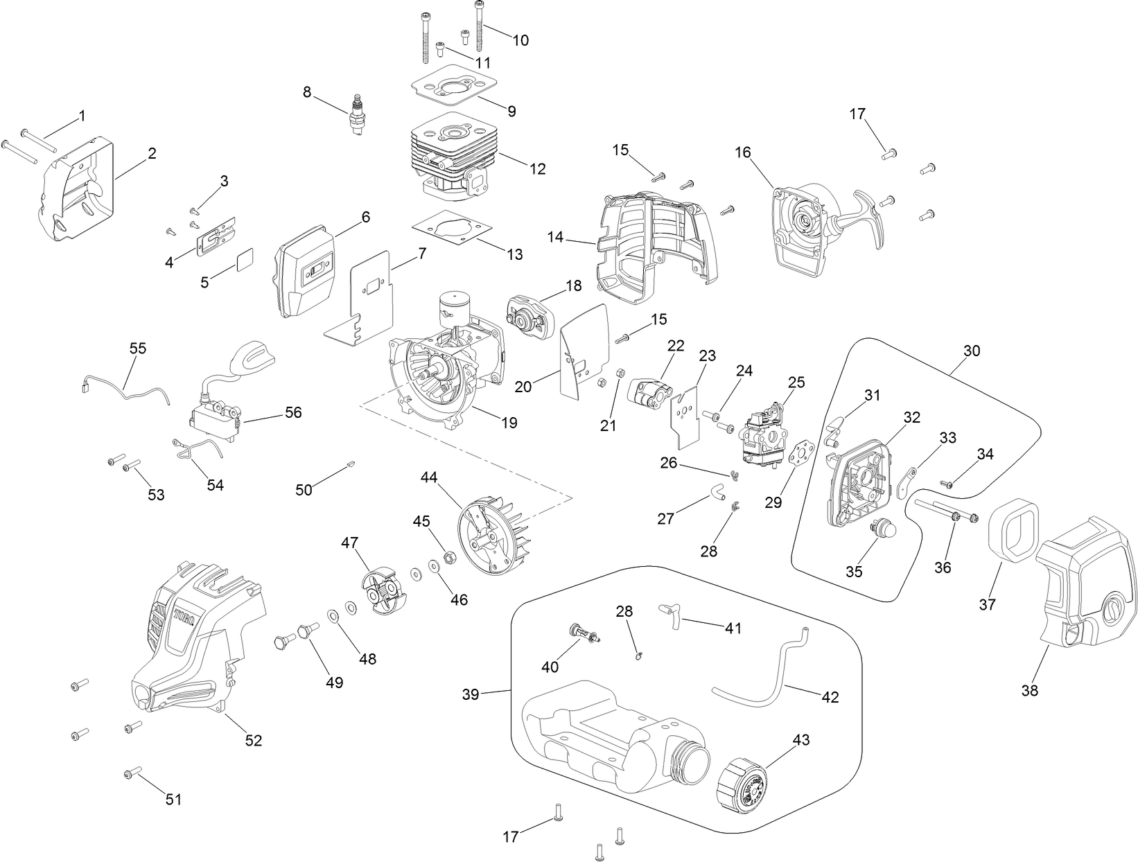 Powerhead Assembly No. 308466016