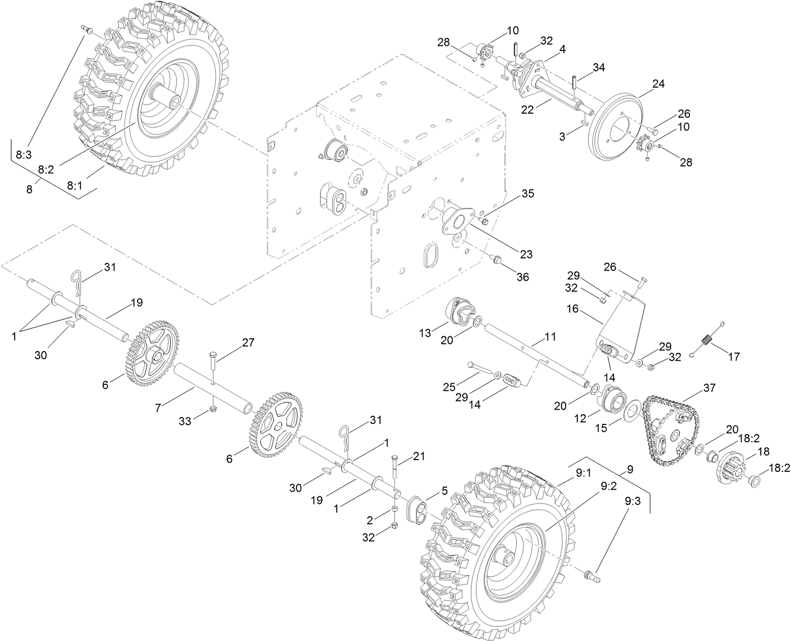 Wheel Clutch Assembly