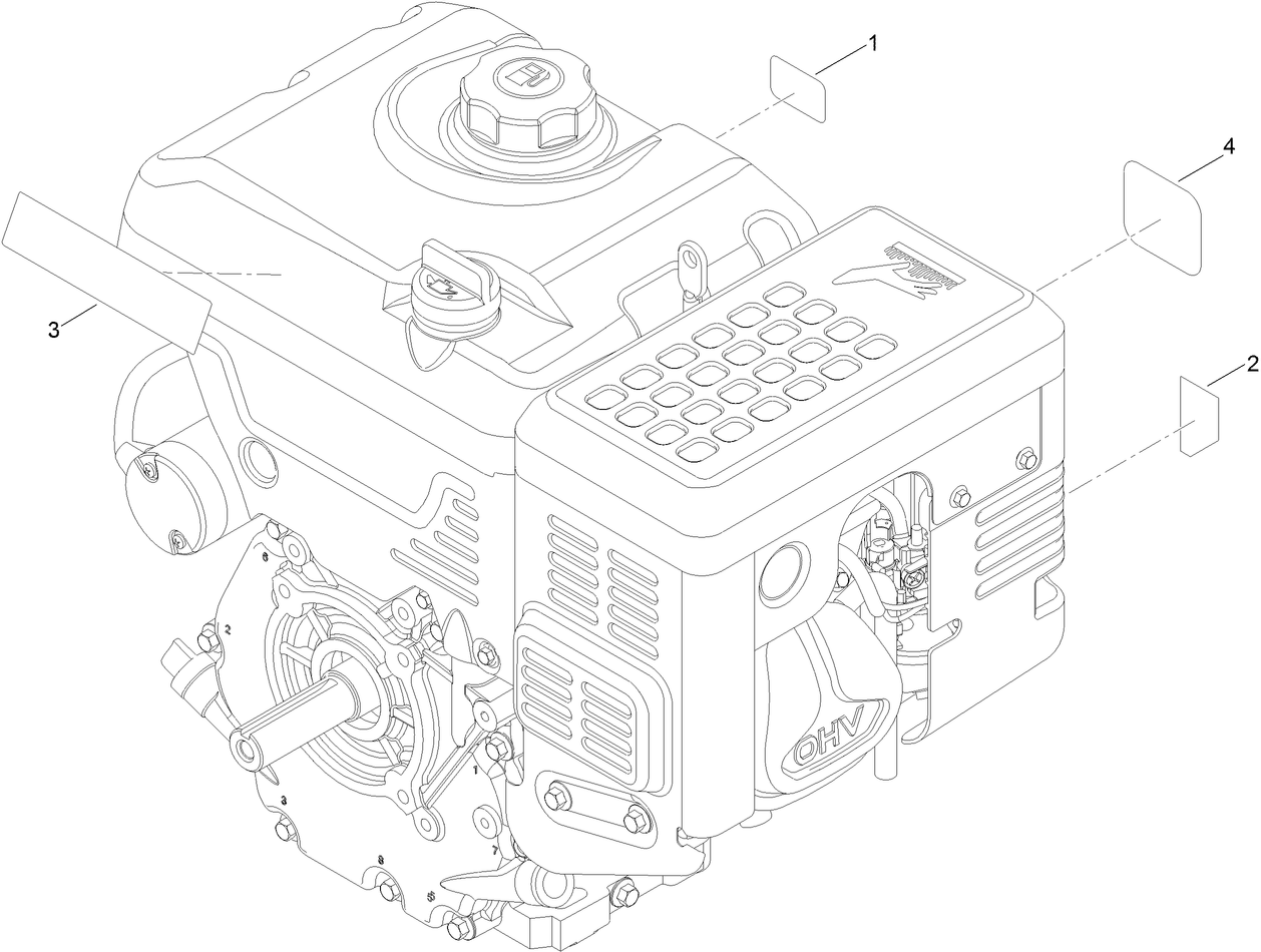 Engine Decal Assembly