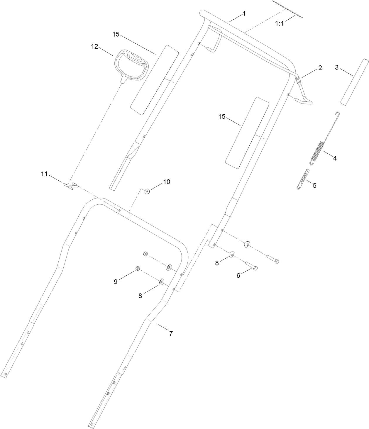 Upper Handle Assembly