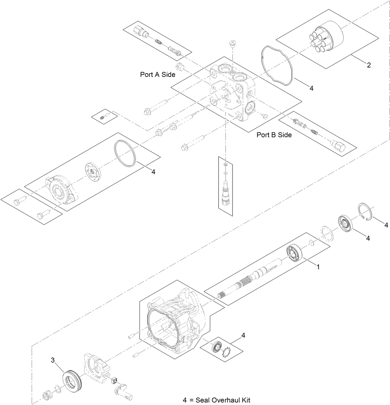 Hydraulic Pump Assembly No. 116-7836