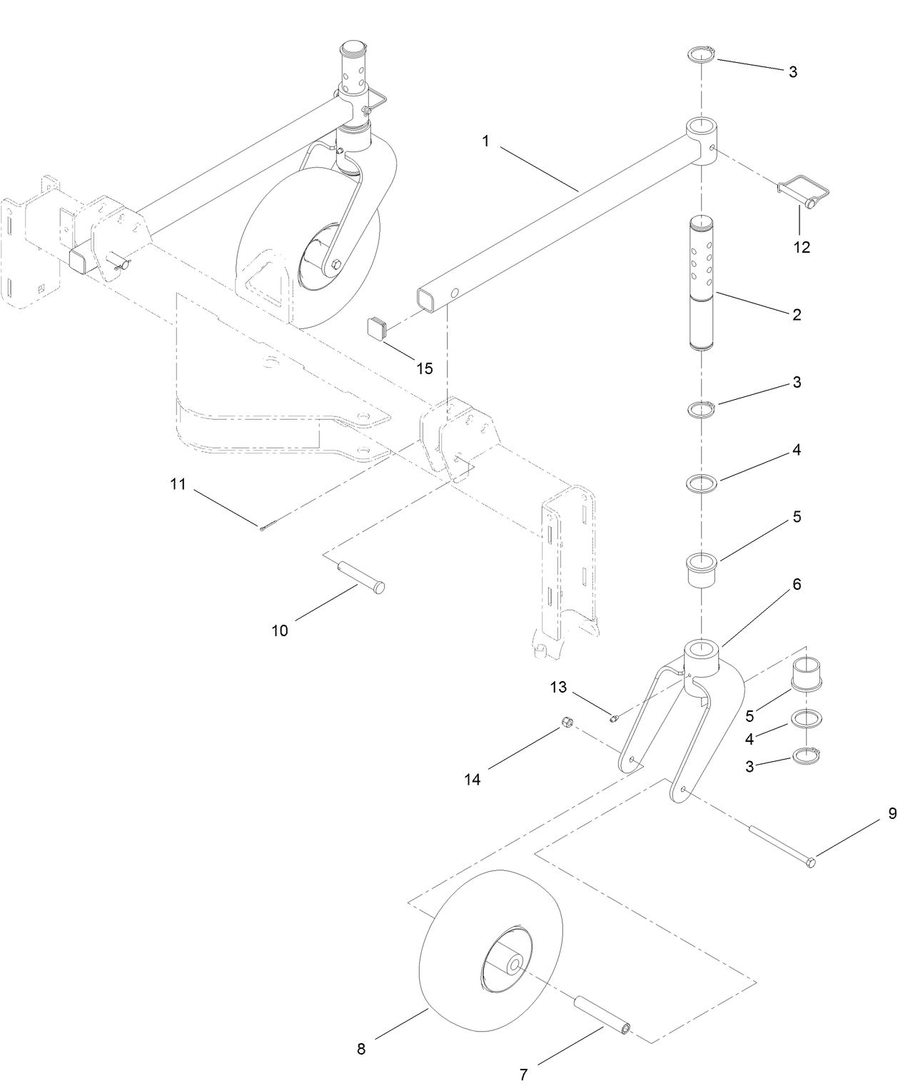 Caster Wheel Assembly