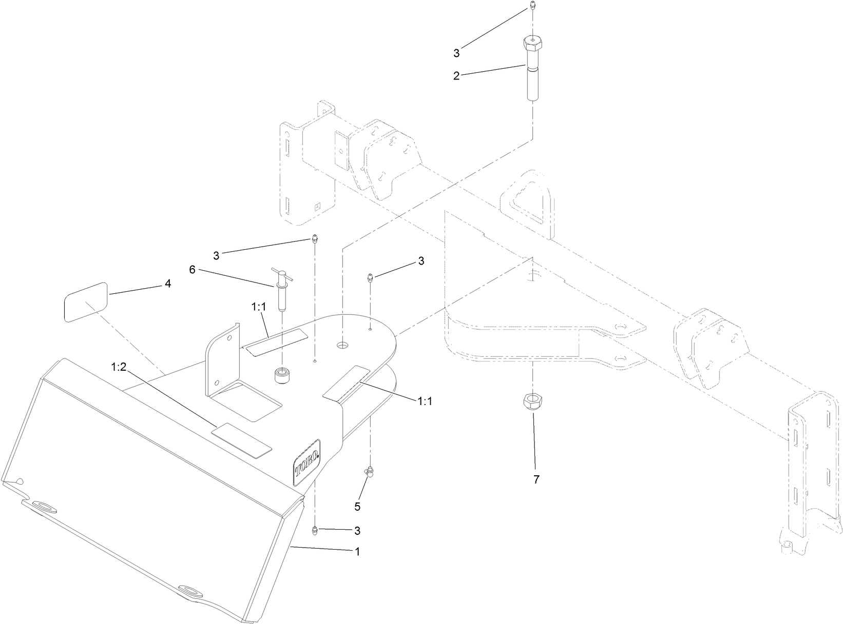 Attachment Mount Assembly