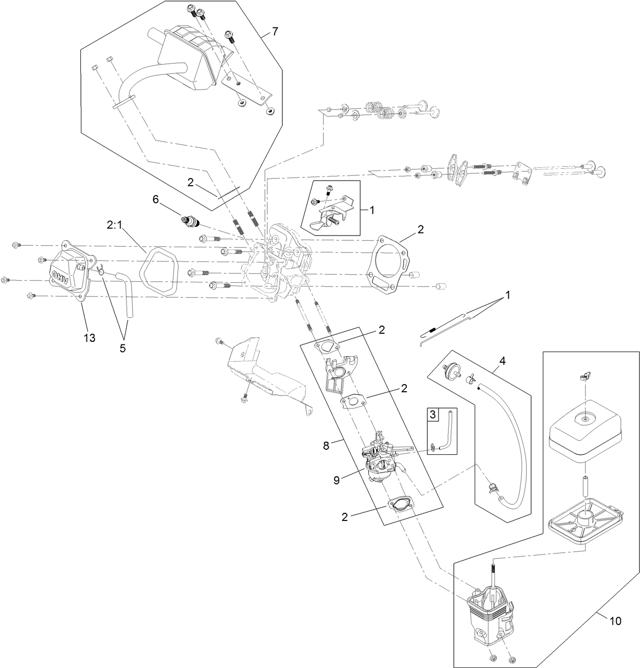 No. 1 Engine Assembly No. 121-0426