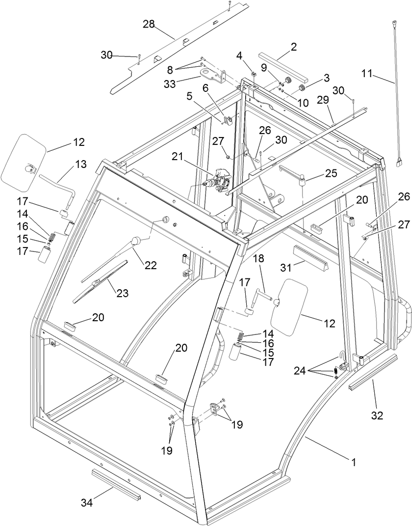Main Frame Assembly