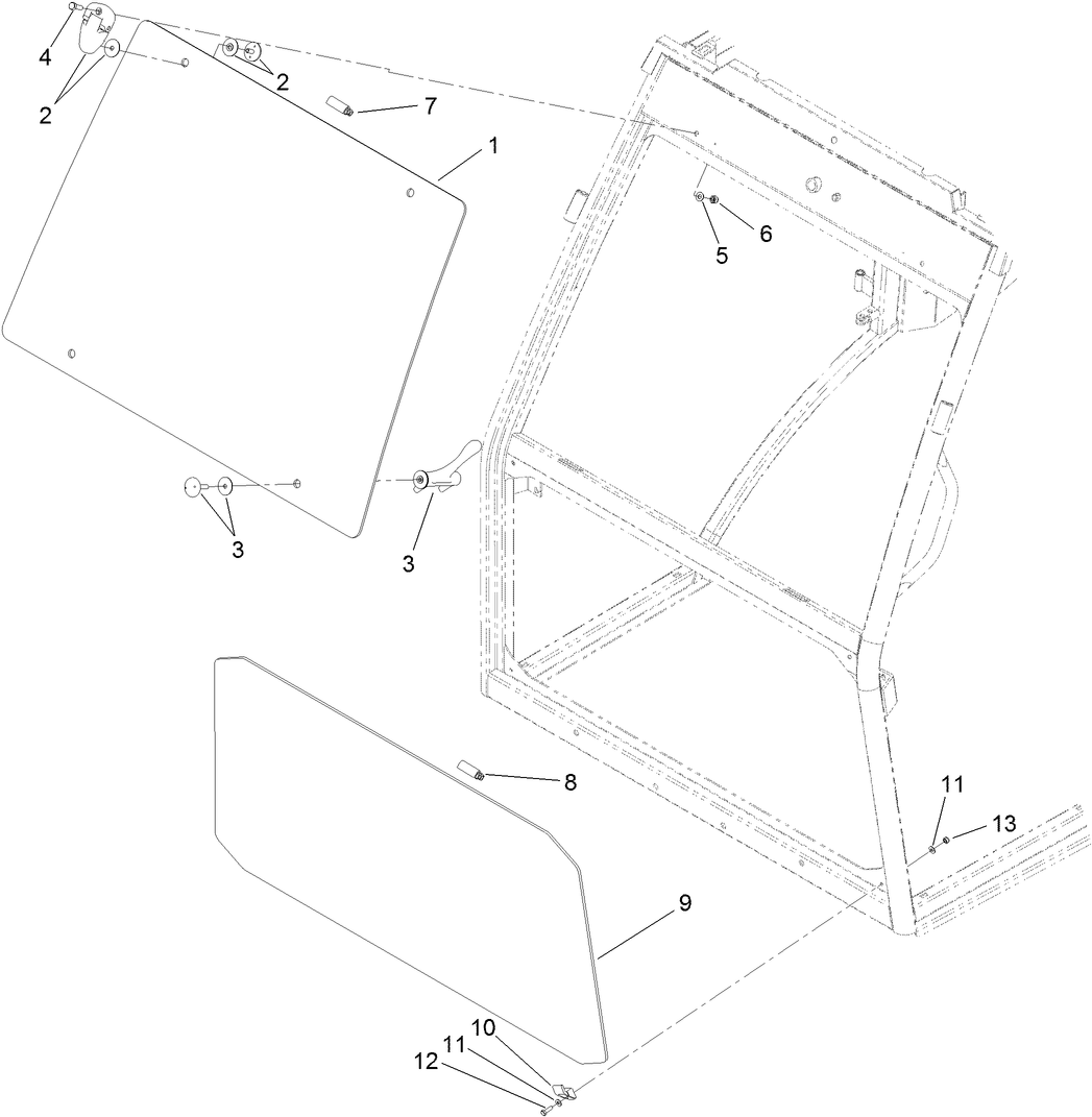 Front Window Assembly