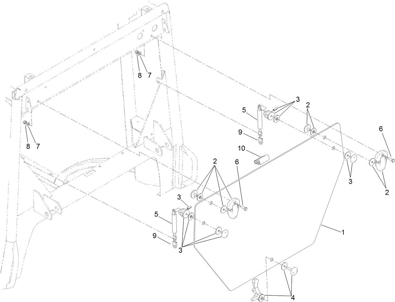 Rear Window Assembly