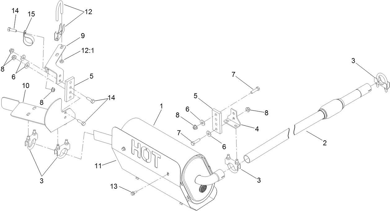 Exhaust Kit No. 131-3285