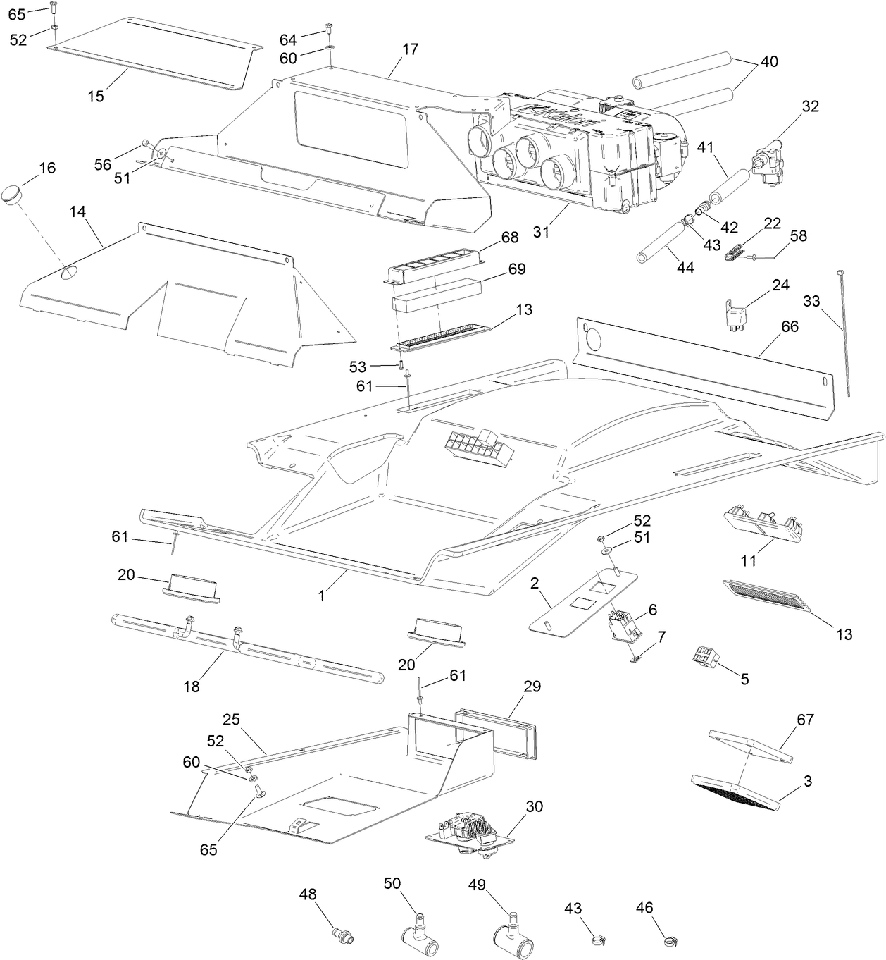 Roof Insert Assembly