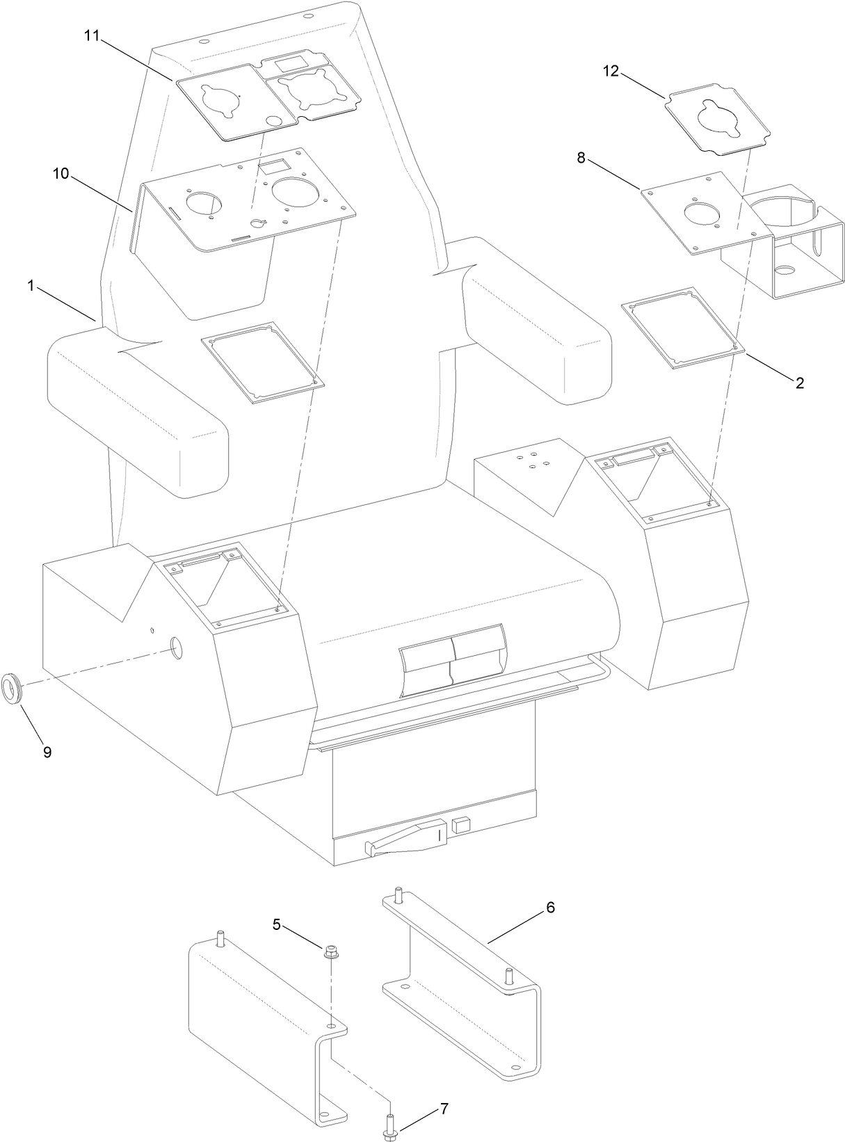 Seat Assembly No. AU118589