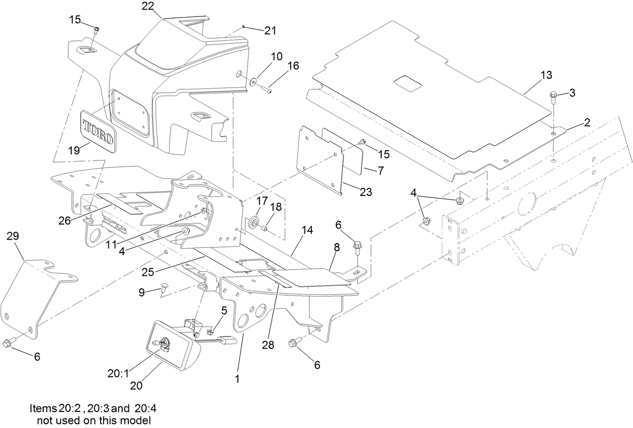 Operator Platform Assembly