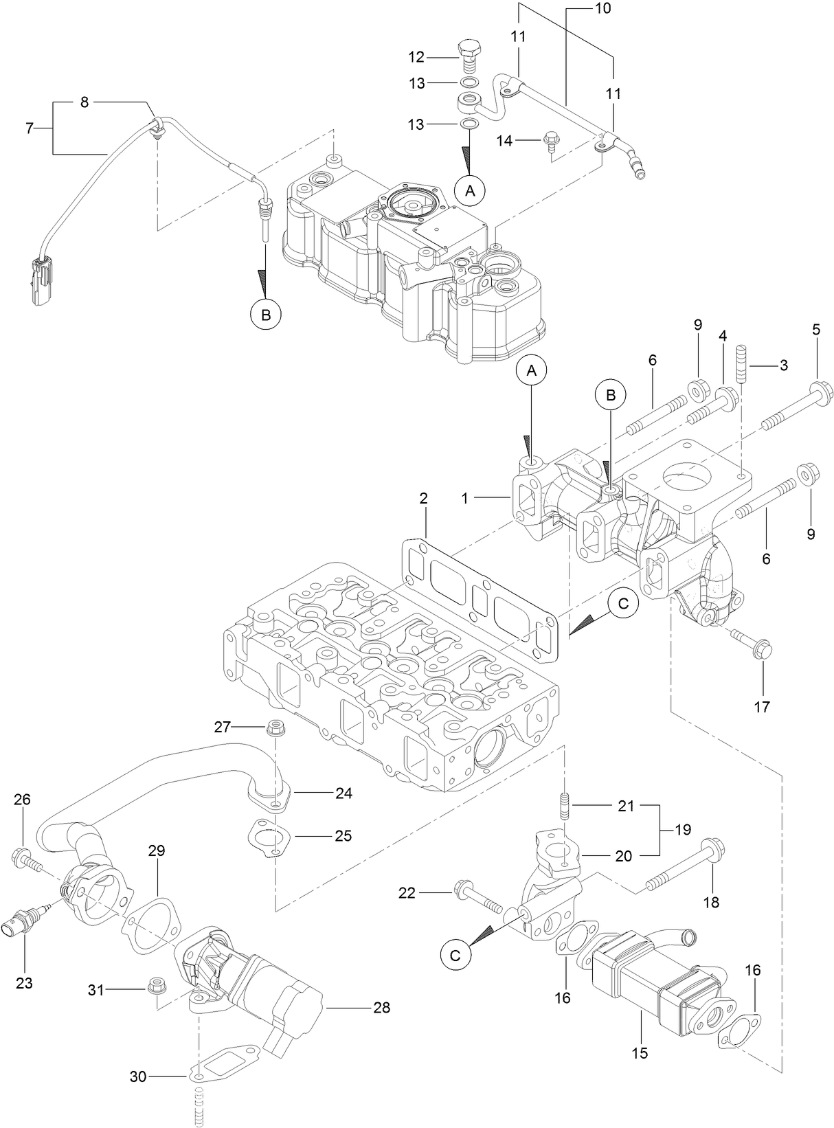 Exhaust Manifold Assembly