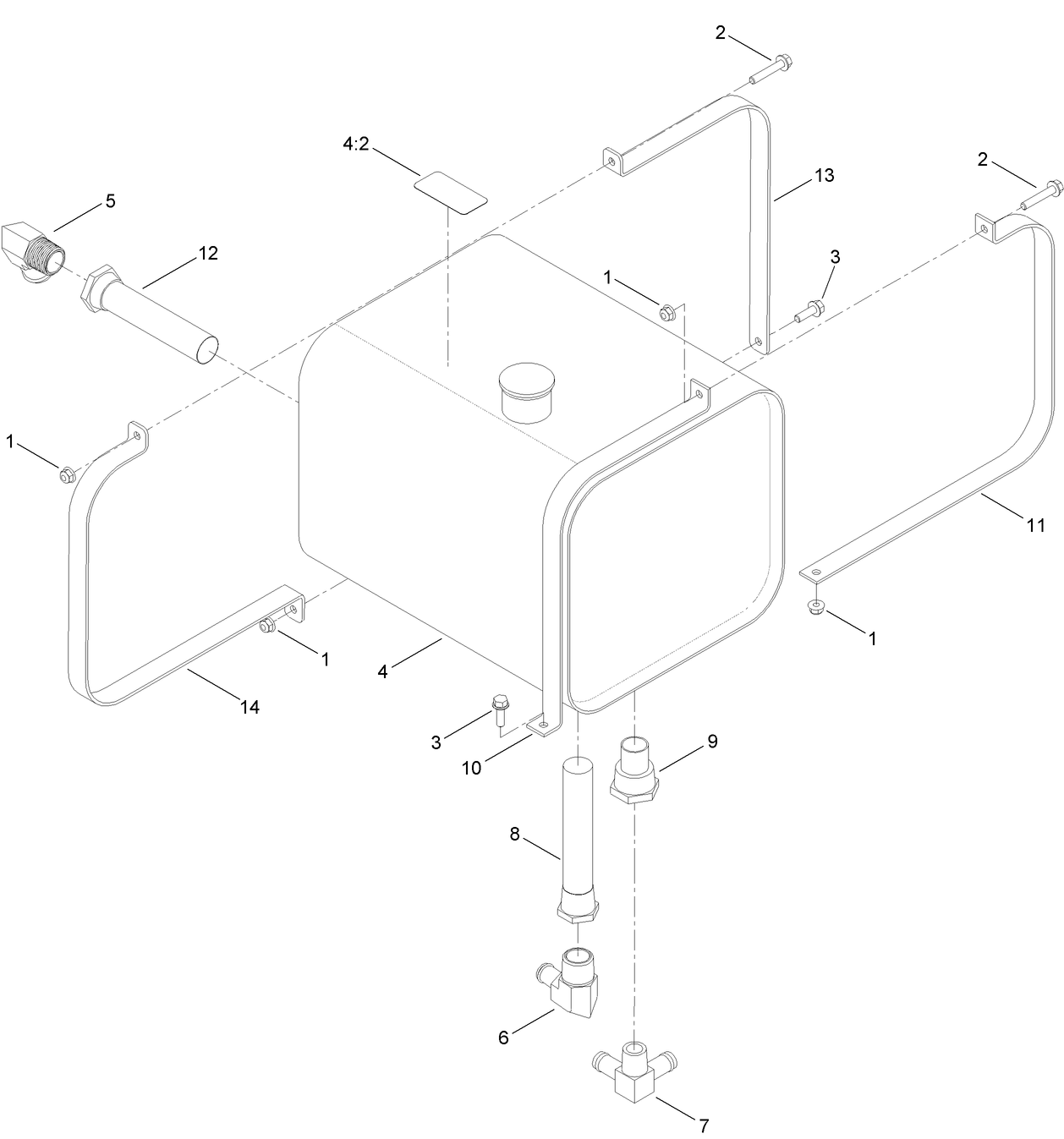 Hydraulic Tank Assembly