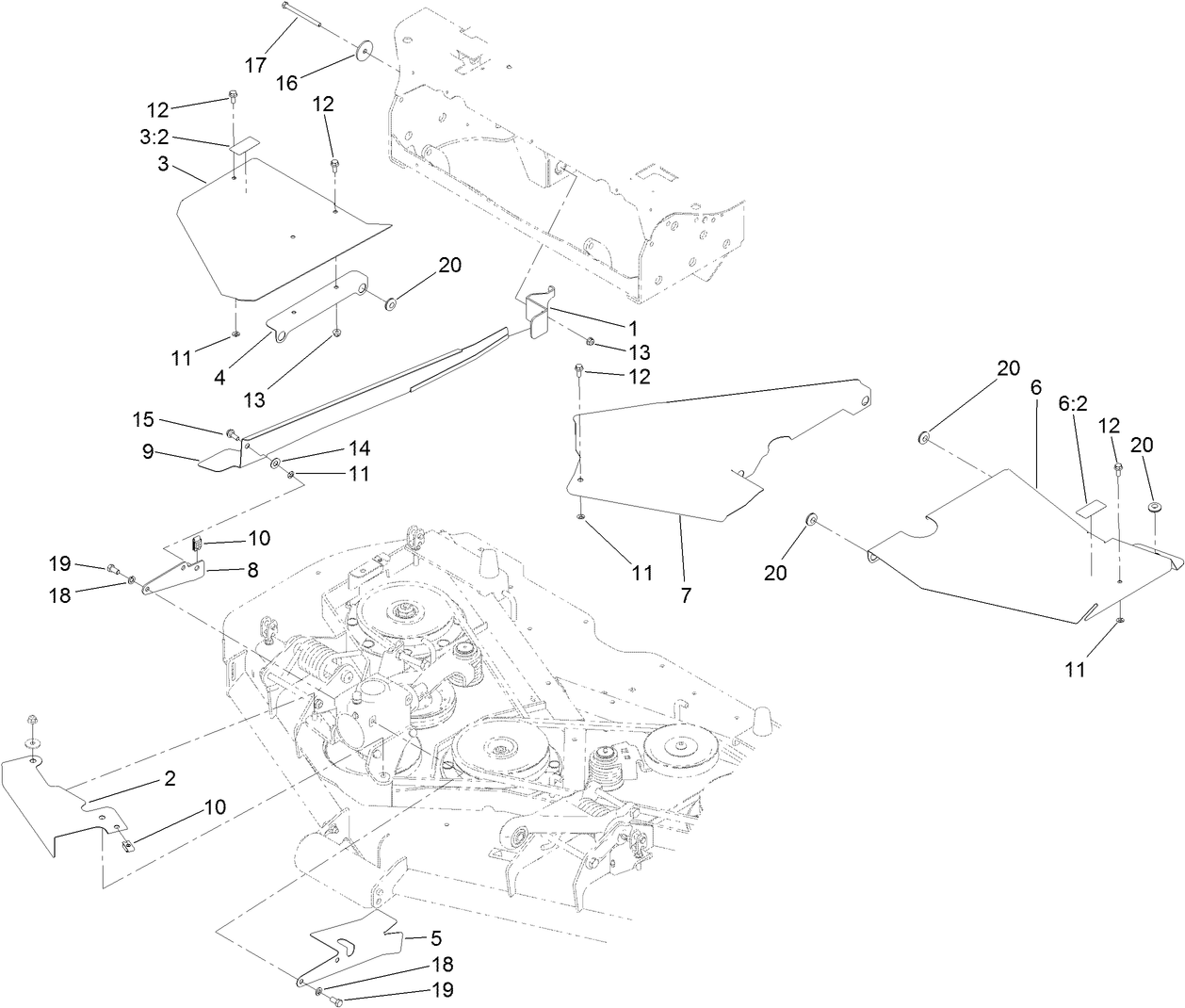 Mower Cover Assembly