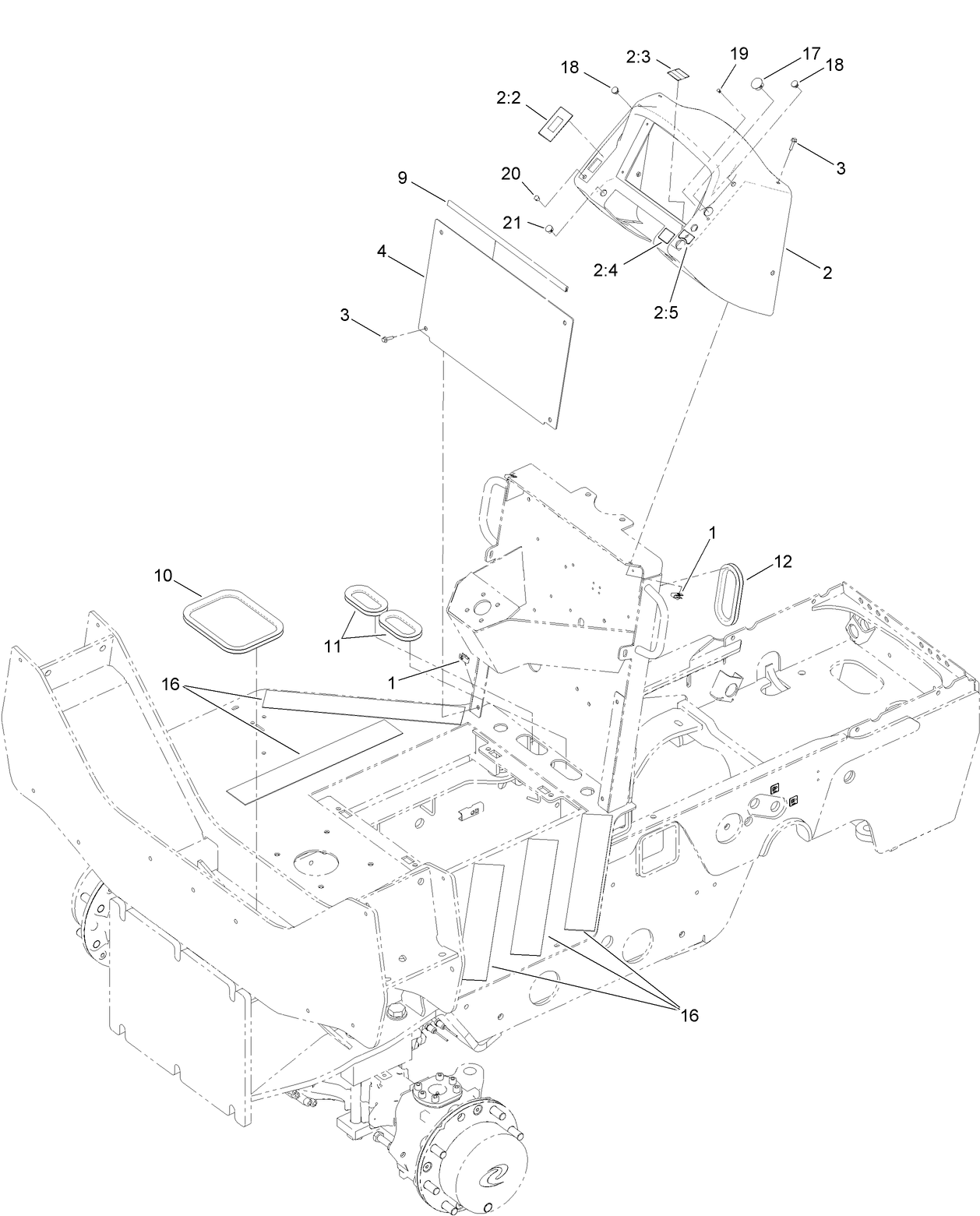 Dash and Trim Assembly