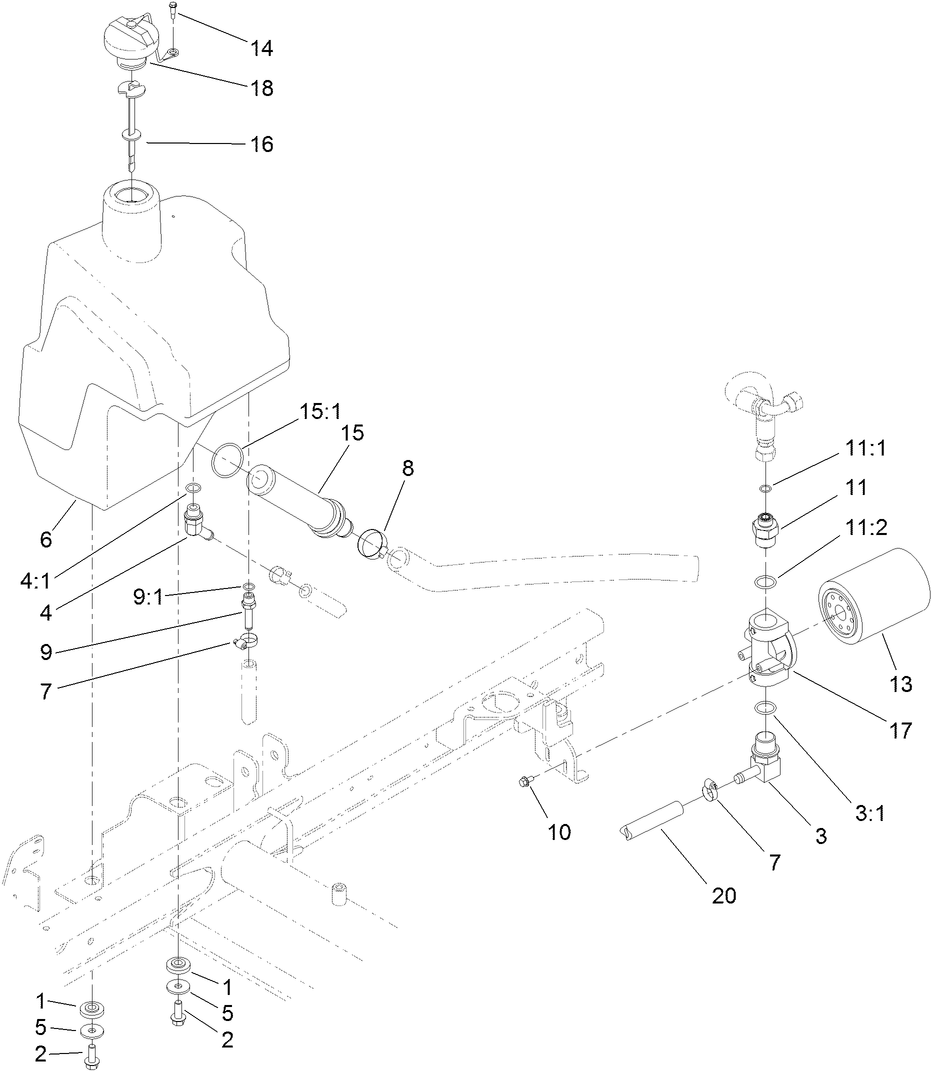 Hydraulic Tank Assembly