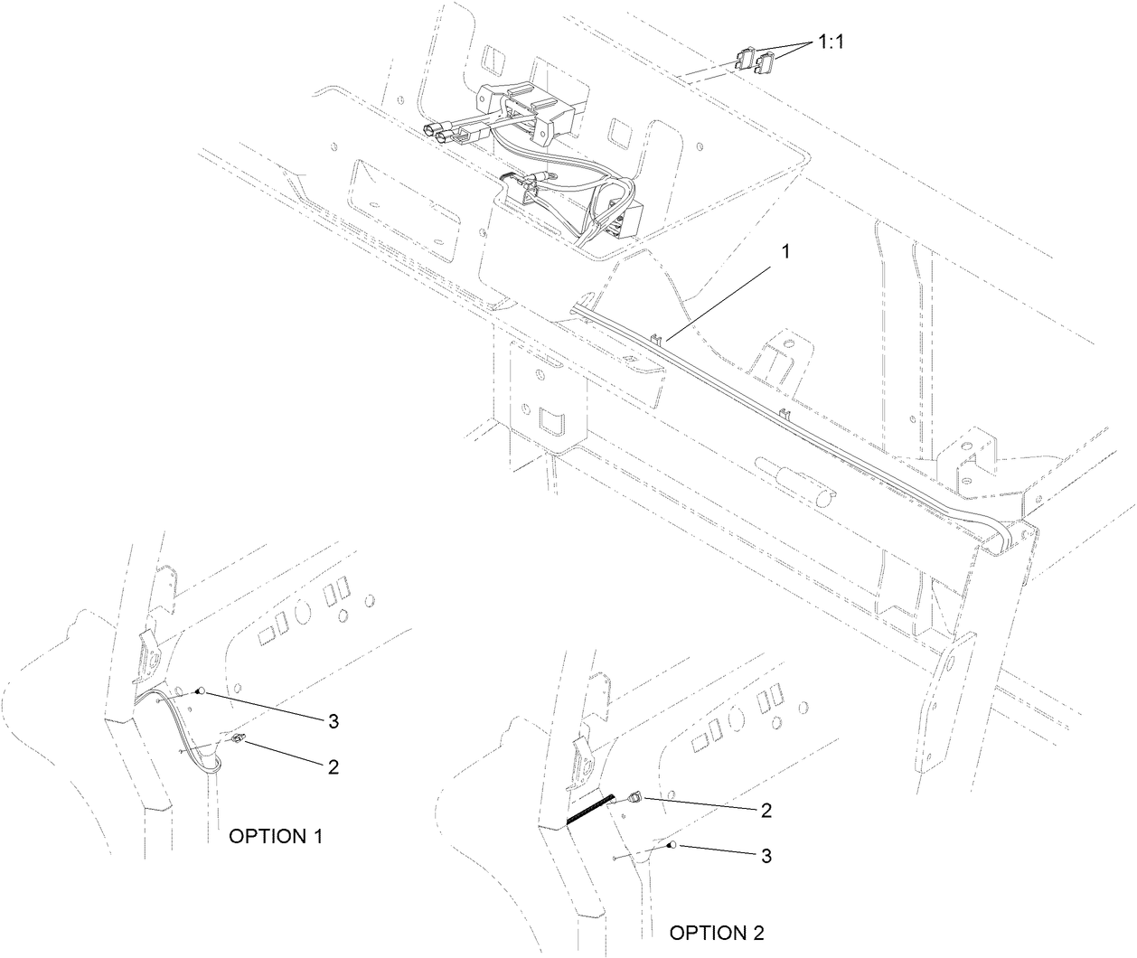 Headliner Wire Harness Assembly